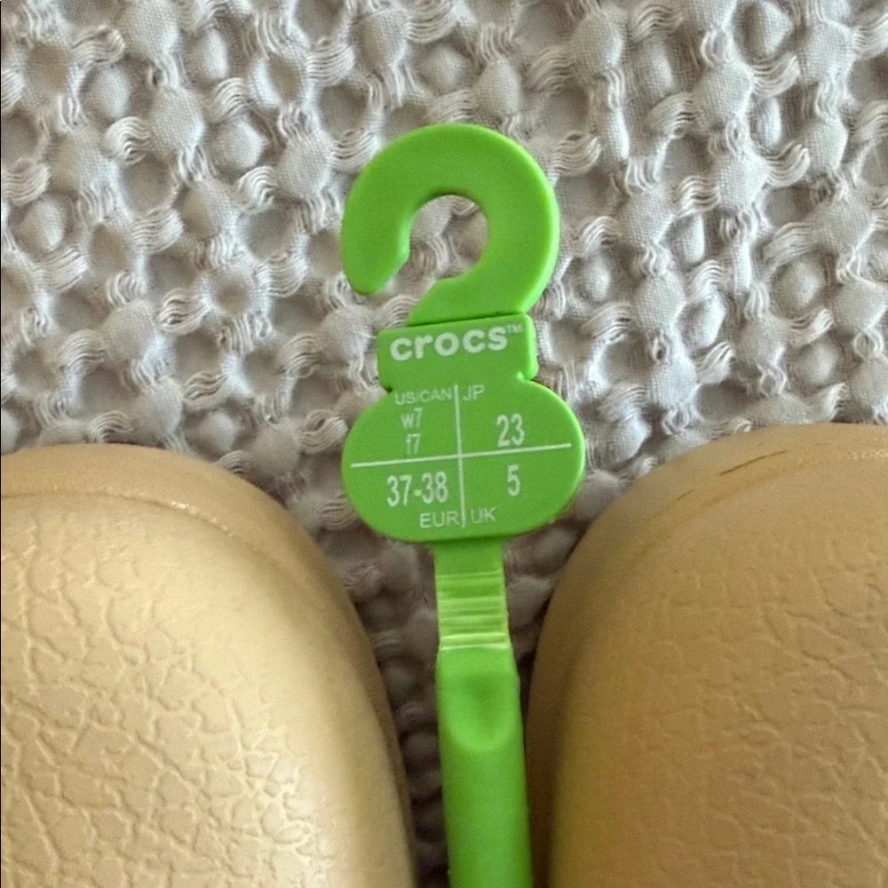 CROCS Dylan Platform Clog in Tan/Beige - Picture 3 of 6